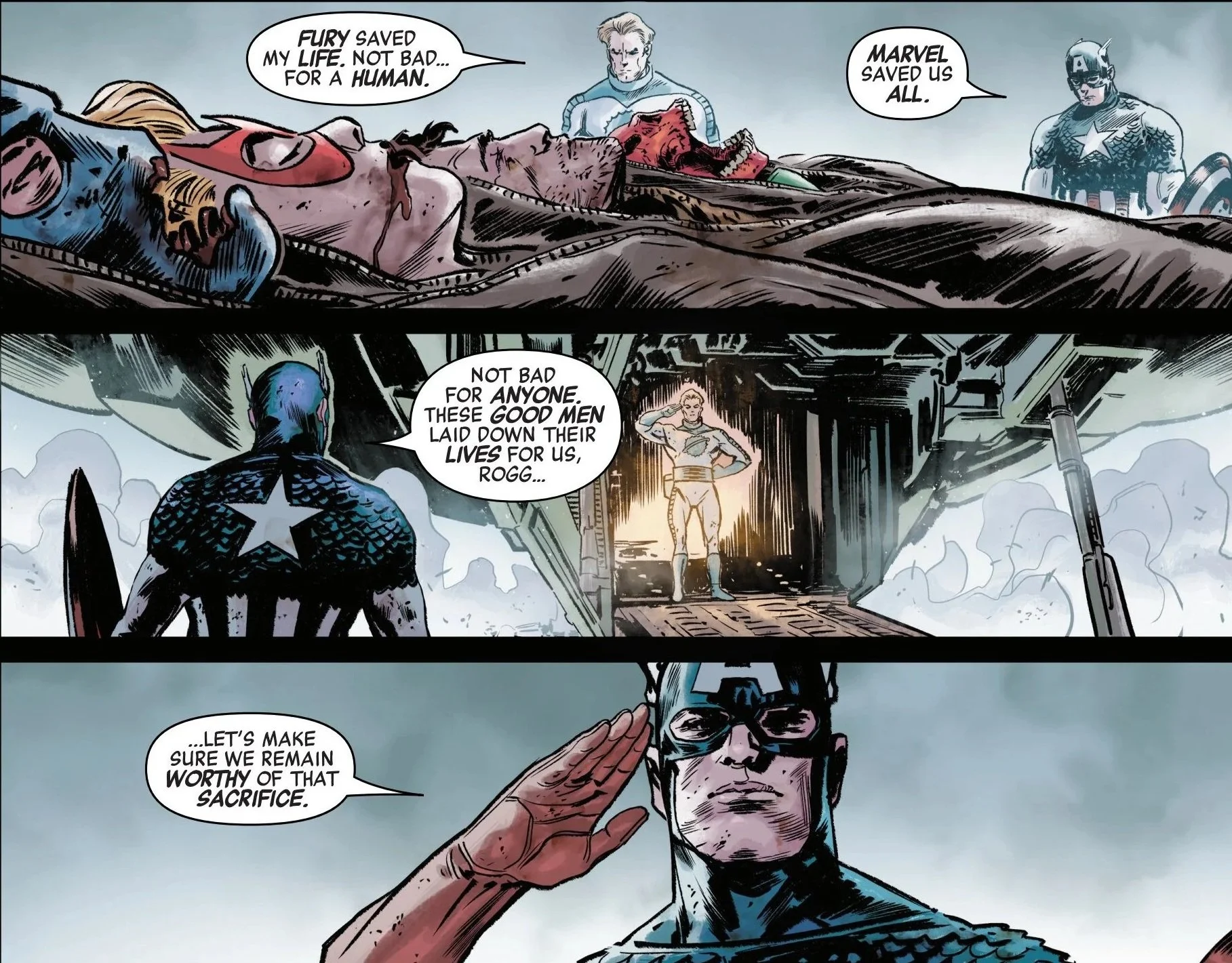 REVIEW: Alien vs Captain America #4 Calls Checkmate on the Red